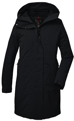 G.I.G.A. DX Damen Funktionsparka/Parka mit Kapuze GW 73 WMN PRK, schwarz, 40, 42931-000