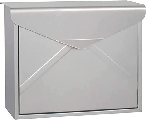 Buzón de Pared Correo,Buzón clásico de pared para exteriores, buzón personalizado, buzón impermeable para paquetes, buzón exterior grande, cajas de entrega seguras y con cerradura, 38 x 12,5 x 29,4 cm