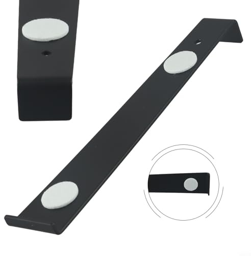 Besttoolifes Barre de traction robuste - Outil d'installation de sol - Joint en acier pour planches de vinyle stratifié, plancher en bois dur près des murs, espaces étroits, amélioration de la maison