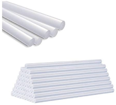 OISE ART STORE Trade Shop - Bastoncini Colla A Caldo 20 Pz Bianco Pistola Incollatrice Stick 175x11 Mm 92298
