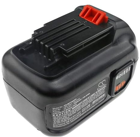 2500mAh Battery for Black & Decker 60V Max Blower,