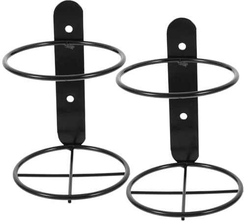 UPKOCH 2 Stücke Wand Montiert Weinregal Display Racks Wein Lagerung Veranstalter Flaschenhalterung Wand Montiert Weinständer Champagnerflasche Ständer Weinhalter Flaschenhalter Einzelnes Weinregal