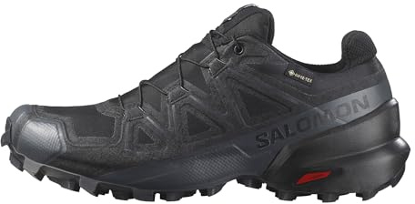 Salomon SPEEDCROSS GORE-TEX dam, Black / Black / GREY, 38 EU