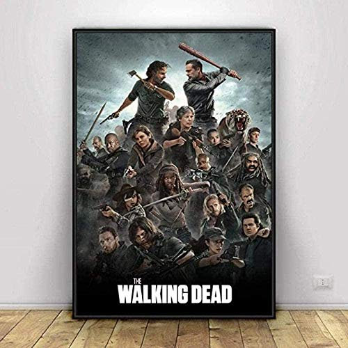 ANSNOW Puzzles Walking Dead Puzzle 1000 Teile Comicfigur Puzzlespiele Kinder Erwachsene Diy Holzspielzeug Klassische Puzzles