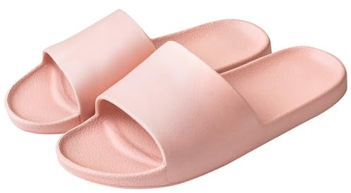 Milaloko Women Men Shower Slippers Bathroom Sandals Non Slip Beach Pool Indoor Outdoor House Slippers