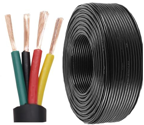 ANJIELO SMART Cavo di estensione 4x0,2 mm filo di rame stagnato per sistema videocitofonico (40m)