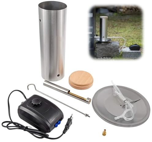 Rauchgenerator, Kaltrauchgenerator aus Edelstahl, Rauchgenerator für Räucherofen Elektrisch mit Pumpe, Edelstahl Kaltrauchgenerator für Räucherofen Kaltraucherzeuger fur BBQ