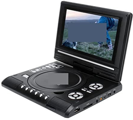 XINHAN Reproductor de DVD casero portátil, Reproductores caseros de DVD Vcd - DVD portátil