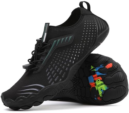 Zapatillas Minimalistas Barefoot Hombre Mujer Zapatos Descalzos Zero Drop Barefoot Zapatillas de Trail Running Ligeras Cómodas Zapatos de Agua Gym Playa Deportes Senderismo Transpirable Yoga 35-46