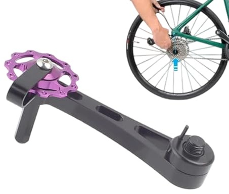Tendeur de Chaîne Monovitesse - Régulateur Chaîne Vélo Vitesse Fixe | Kit de Conversion Amortisseur pour Commuters Fixie et Aventuriers Urbains