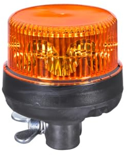HELLA 2RL 099 147-011 LED-Rundumkennleuchte - K-LED Nano 50-12/24V - gelb (amber) - Rohrstutzen
