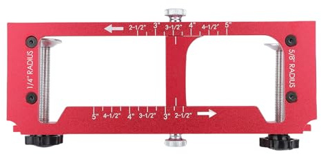 Yctze Gabarit de Charnière de Porte en Alliage d'aluminium Gabarit de Charnière de Porte Installation de Mortaiseuse de de en Alliage d'aluminium à Haute efficacité Le de Mortaise de s'adapte aux
