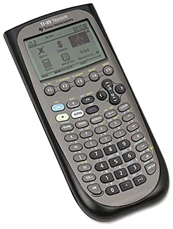 TI-89 Titanium Programmable Graphing Calculator, Sold as 1 Each