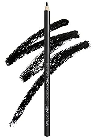 Wet n Wild, Color Icon Kohl Eyeliner Pencil, Eyeliner e Matita per Makeup degli Occhi con un Intenso Effetto Iper Pigmentato, Soffice, Formula Cremosa e Semplice da Usare, Baby's Got Black