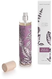 DECORAGLOBA – Rumsspray och luftfräschare 100 ml – fikonbladdoft – grön och träig doft – naturlig doftspray