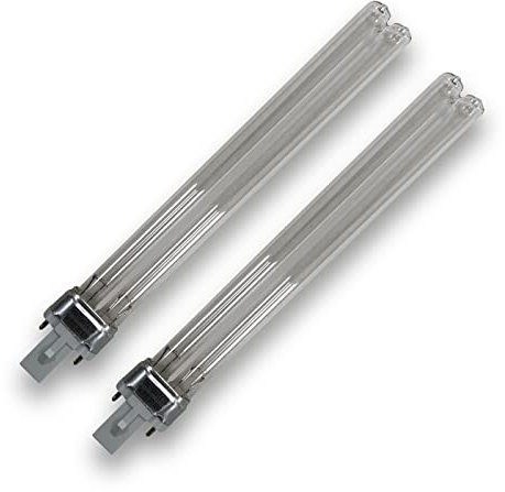 Finest-Filters Twin Pack 11w PLS Replacement UV Bulb Lamp For Pond UV Sterilisers & Clarifiers Filters UVC