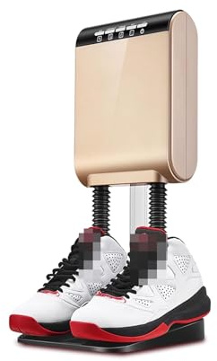 SYALEO Secador Height Adjustable Boot Dryer for Work Boots Electric Shoe Dryer w/2 Extendable Hoses Portable Glove Dryer & Boot Warmer Fast Heating and Drying Sweaty Shoes