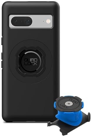 QUAD LOCK Vorbau/Lenker Handyhalterung Fahrrad Kit mit Google Pixel 7 MAG Hülle