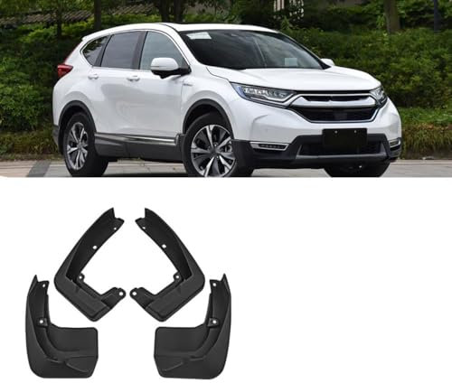 Bqieai 4PCS Auto Vorne Hinten Schmutzfänger, Für CRV 2017-2022 Rad Spritzschutz Kotflügel Staubdicht Schlamm Klappen Car Styling Zubehör