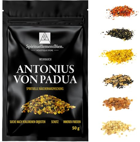 Ren padua rökelse, 100 % naturlig padua, 50 g - autentisk harts för rökning, skydd, inre fred och sökning efter förlorade föremål