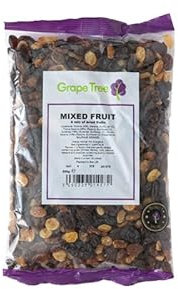 Grape Tree Fruit And Nut Mix (500g) Trail Mix Perfect As A Healthy Snack. Gourmet Blend of Natural Dried Fruits and Mixed Nuts Vitamin-Rich Energy & Fibre Boost, Perfect for Clean Eating