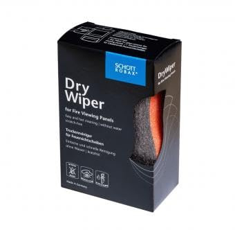 Kaminscheibenreiniger Dry Wiper, Trockenreiniger Schwamm für Glaskeramik, Umweltfreundlich, Wiederverwendbar, Ohne Chemikalien (1, Stück)