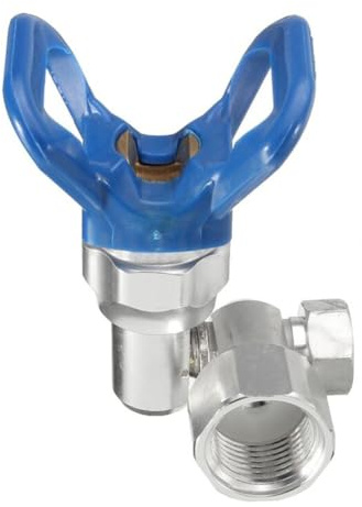 LatoYard Clean Shot - Válvula de cierre para juntas giratorias M de 7/8 pulgadas F-7/8 pulgadas compatible con sistemas de pulverización sin aire para nuevos, contratistas, contratistas II, SG1 SG2