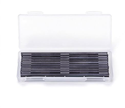 3-1/4 Inch Planer Blades, HSS 82mm Portable Planer Knife Blades Replacement for MAKITA, Bosch, DeWalt, Black&Decker, Ryobi (10 Pack)