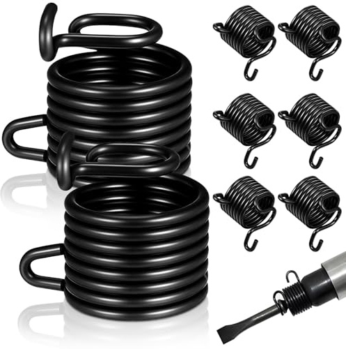 WESIEVYA 6pcs Pneumatic Air Hammer Springs Retainer Made of Sturdy Alloy for Easy Installation and Boosting Efficiency, Suitable for Cleaning and Digging Tasks with Pneumatic Shovel Tools
