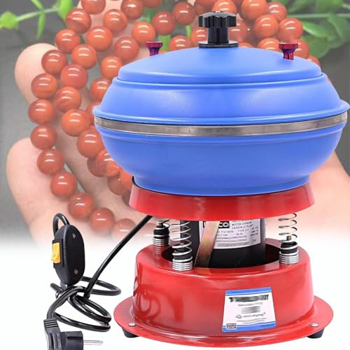 Elettrico Buratto vibrante, lucidatrice vibrante per pietre per levigare e lucidare giada e accessori per gioielli, per artigianato, per levigare e lucidare