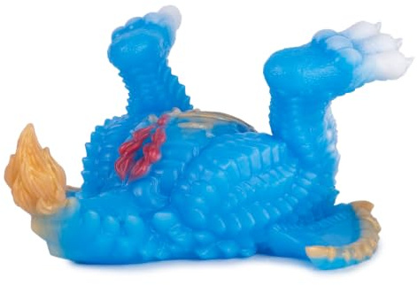 Großer Drachen Masturbator für Männer, 3D Monster Sexspielzeug | Blauer Tier Masturbator aus weichem Silikon, 29 cm groß, 1497 g, mit Strukturkanal und erotischer Fantasy-Optik