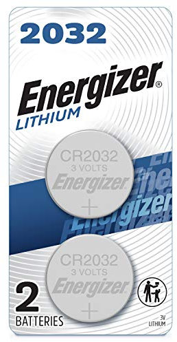 Energizer Lithium Coin Watch/Electronic Battery 2032, 2-Count