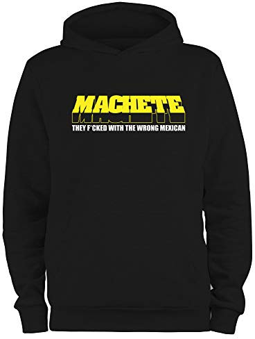 STYLETEX23 Kapuzenpullover Machete Planet Terror Grindhouse, schwarz S