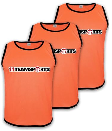 Cawila Leibchen 11teamsports, 3er Set, Trainingsleibchen Größen