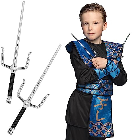 Boland 50430 - Armas Ninja SAI, 2 piezas, 30 cm, accesorios para disfraces, decoración, accesorios para disfraces de carnaval