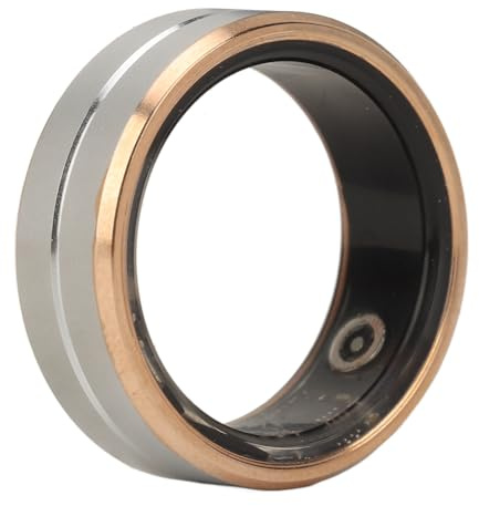 Smart Ring med APP, Bärbar Fitness Sleep Tracker för Män Kvinnor, IP68 Vattentät Smart Ring Fitness Tracker för Android (Storlek 9)