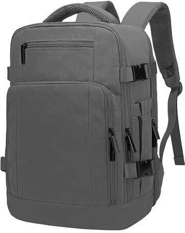 ZHXX for Easyjet Cabin Bag 45x36x20, Waterproof-Resistant Carry-ons Underseat Cabin Bag, Anti-Theft Design, Fits 15.6 Inch Laptop, Travel Backpack for Men & Women