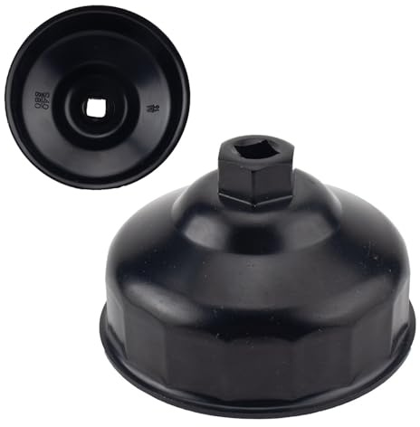 per tappo filtro olio, 86 mm, 16 scanalature, presa di rimozione per coperchi 'alloggiamento del filtro 'olio, kit di riparazione per veicoli, per cambiare olio, smontare e installare