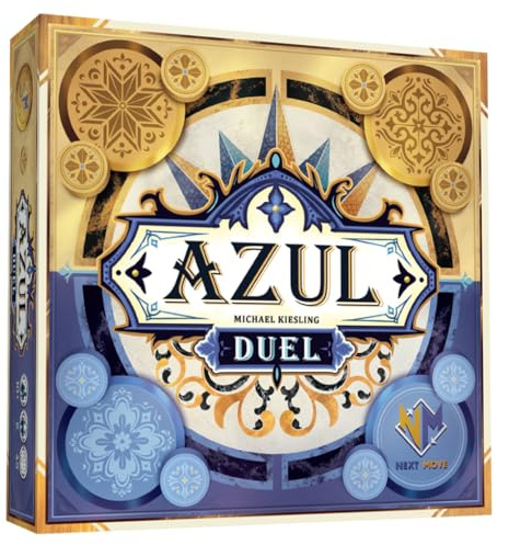 Asmodee Azul Duel, Juego de Mesa Táctico y de Estrategia para Dos Jugadores con Diseño, Decora el Palacio de Sintra, A Partir de 10 Años, De 2 o más Jugadores, 45 Minutos, Español