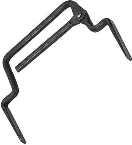 DIYEAH Pinza Regolabile Per Mattoni in Acciaio Resistente Multiuso Per Sollevamento e Trasporto Sicuro Di Mattoni Strumento Manuale Portatile Per Cantieri e Depositi