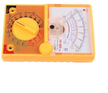 YX-360TR Tester analogico manuale per capacità di resistenza corrente di tensione e transistor hFE con manicotto protettivo