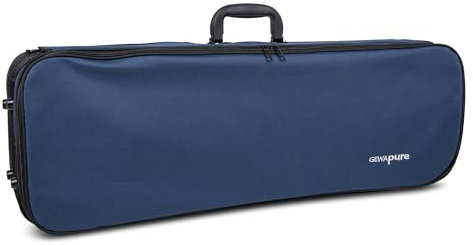 PURE GEWA Violinkoffer in dunkelblau 4/4