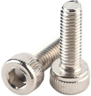 100pcs 304 Edelstahl Sechskantschrauben Set Innensechskant Maschinenbau Möbelmontage Rostfrei (M3*10)