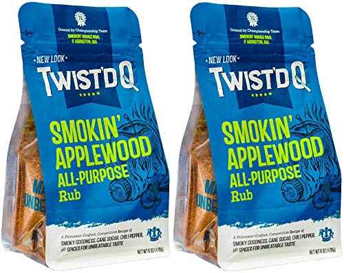 Twist'd Q - Smokin' Applewood All-Purpose Rub - American Royal - 2 Pack
