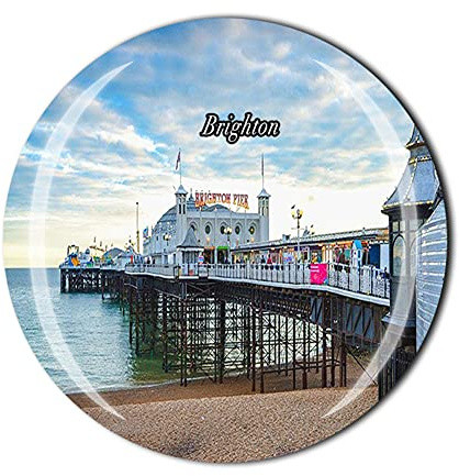 Brighton England Kühlschrankmagnet, Souvenir, Geschenk, Kristall-Magnet-Sticker-Kollektion