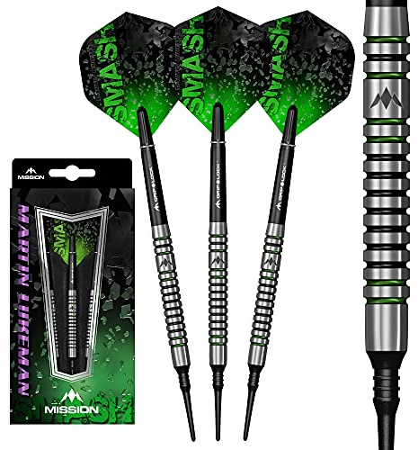 Mission Martin Lukeman Black & Green 90% Softdarts 20 Gramm