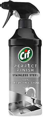 Cif Perfect Finish Spray nettoyant sans traces pour acier inoxydable Flacon de 435 ml