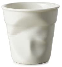 Revol - Gobelet froissé Blanc Coquille 8cl, (656081)