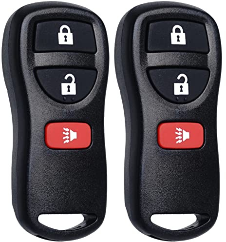 SUPALAND Keyless Entry Remote Control Key Fob Replacement Fits for Nissan Xterra Titan Armada Frontier 2002-2019 Quest Sentra Murano Pathfinder Versa Infiniti FX35 FX45 QX4 KBRASTU15 CWTWB1U733