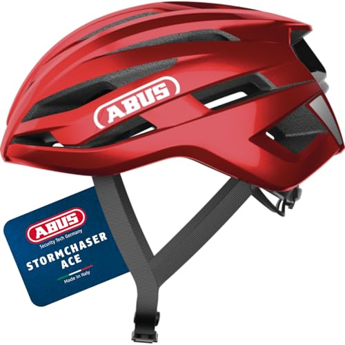 ABUS Rennradhelm StormChaser ACE - Leichter Fahrradhelm für Radrennen, Gravelbike-Touren und Cyclocross - für Damen und Herren